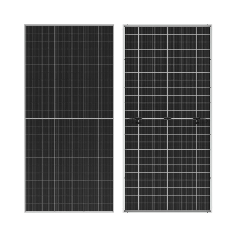 WERAN 595-625W Panel Surya Bifasial Format Besar – Modul PV Kaca Ganda OEM untuk Proyek Utilitas, EPC, dan Grosir