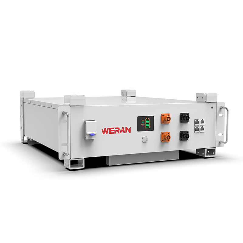 WERAN WRL-48100RW 51.2V 100Ah LiFePO4 Baterai Rak (5.12kWh) – 8000 Siklus, CAN/RS485, Home ESS yang Dapat Ditumpuk