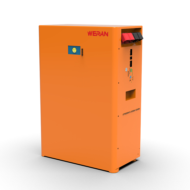 WERAN WRL-48200WO 51.2V 200Ah Baterai LiFePO4 yang Dipasang di Dinding (10.24kWh) – IP65, ESS Perumahan Berkapasitas Tinggi