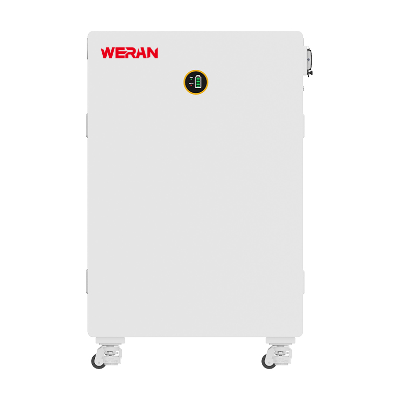 WERAN W16-5C 48V 320Ah 15.36kWh Sodium Ion Baterai Penyimpanan Energi Rumah Terpasang di Dinding
