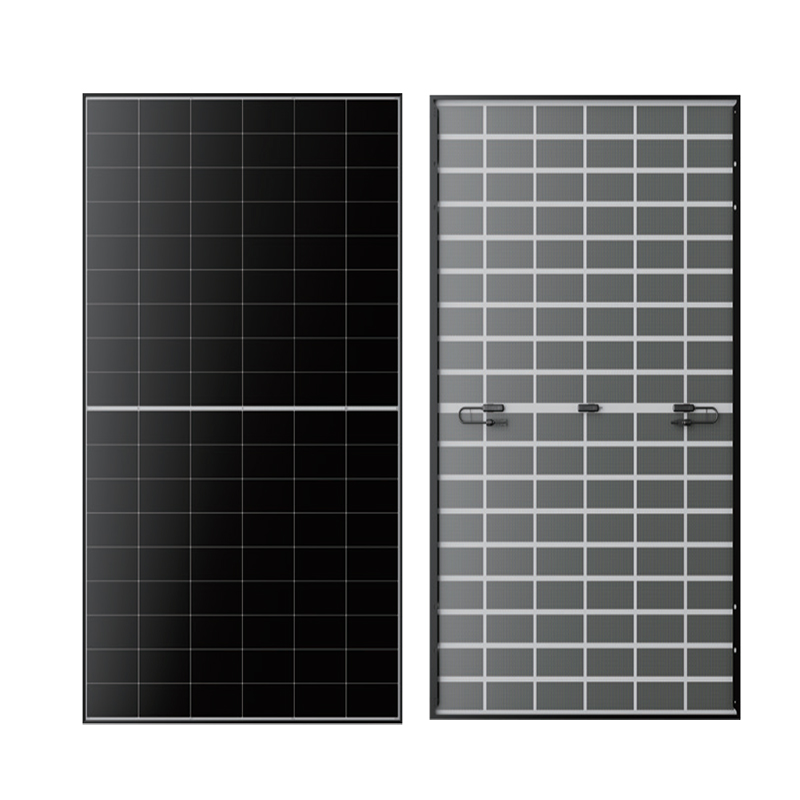 WERAN 495-510W Panel Surya Kontak Belakang Perumahan – Modul PV Atap Kaca Ganda OEM untuk Distributor dan Pemasang